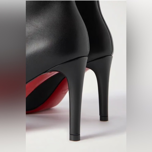 CHRISTIAN LOUBOUTIN
Pumppie Red Sole Leather Ankle Boots - Picture 3 of 4
